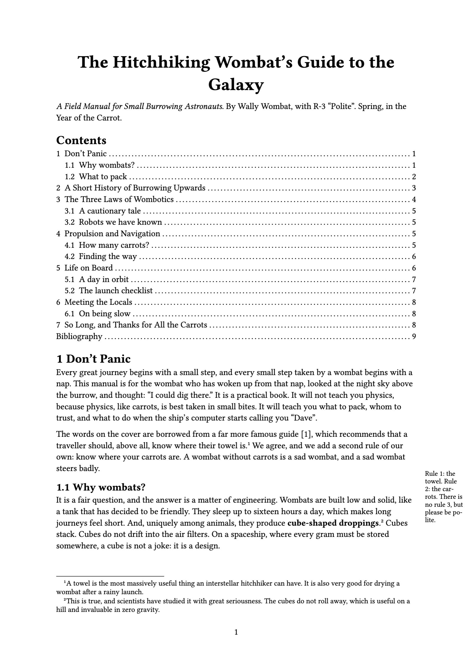 A page of the Basic style: a numbered section, a paragraph with a citation and a footnote